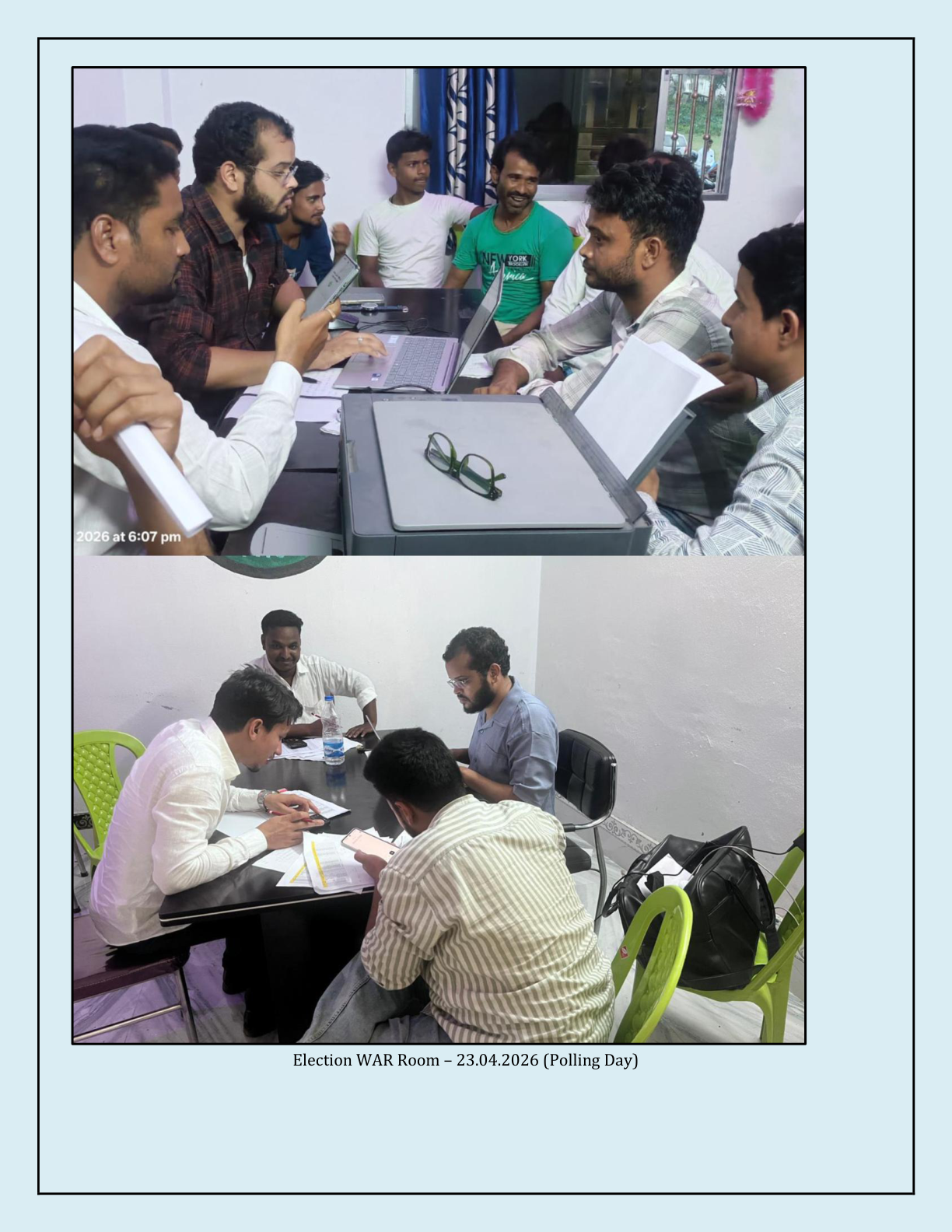 War Room - Polling Day